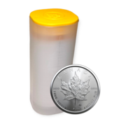 Originaltube Silber Maple Leaf 2024 (25 Stück)