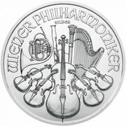 1 Unze Silber Wiener Philharmoniker (Diverse Jahrgänge)