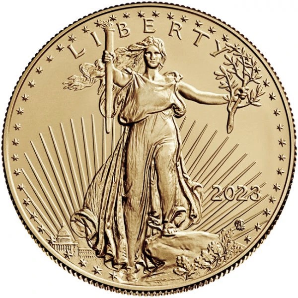 1 Unze Gold American Eagle 2023 SwissGoldShop