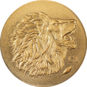 0.5 Gramm Goldmünze Löwe 2025 0.5 Gramm Goldmünze Löwe 2025