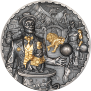 1 Kilo Silbermünze Steampunk - Carnival 1 Kilo Silbermünze Steampunk - Carnival