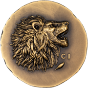 1 Unze Gold Löwe Antik Finish - High Relief 2025 1 Unze Gold Löwe Antik Finish - High Relief 2025