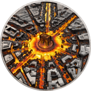 3 Unze Silbermünze Ville de Nuit - Paris 3 Unze Silbermünze Ville de Nuit - Paris