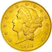 20 Dollar Gold Liberty Head - diverse Jahrgänge