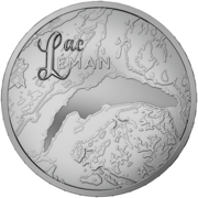 20 Fr. Silbermünze "Genfersee" 2026, NP 20 Fr. Silbermünze "Genfersee" 2026, NP