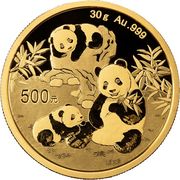 30 Gramm Gold China Panda 2025