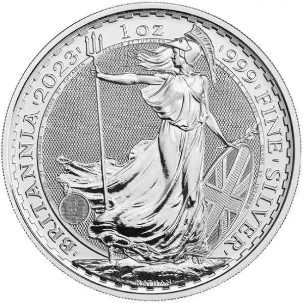 1 Unze Silber Britannia 2023 - Queen Elizabeth II | SwissGoldShop